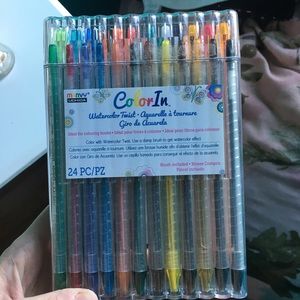 Color In - Watercolor Twist Pens